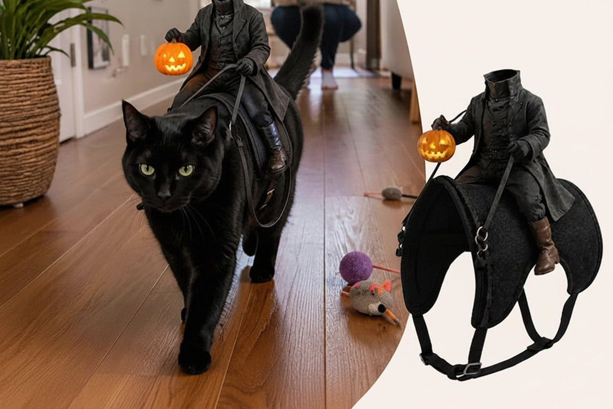 Hoofdloze Ridder Hondenpak met Pompoenlantaarn Halloween Huisdierkostuum Grappig Outfit Kat Hond Feestkleding | Sulvida