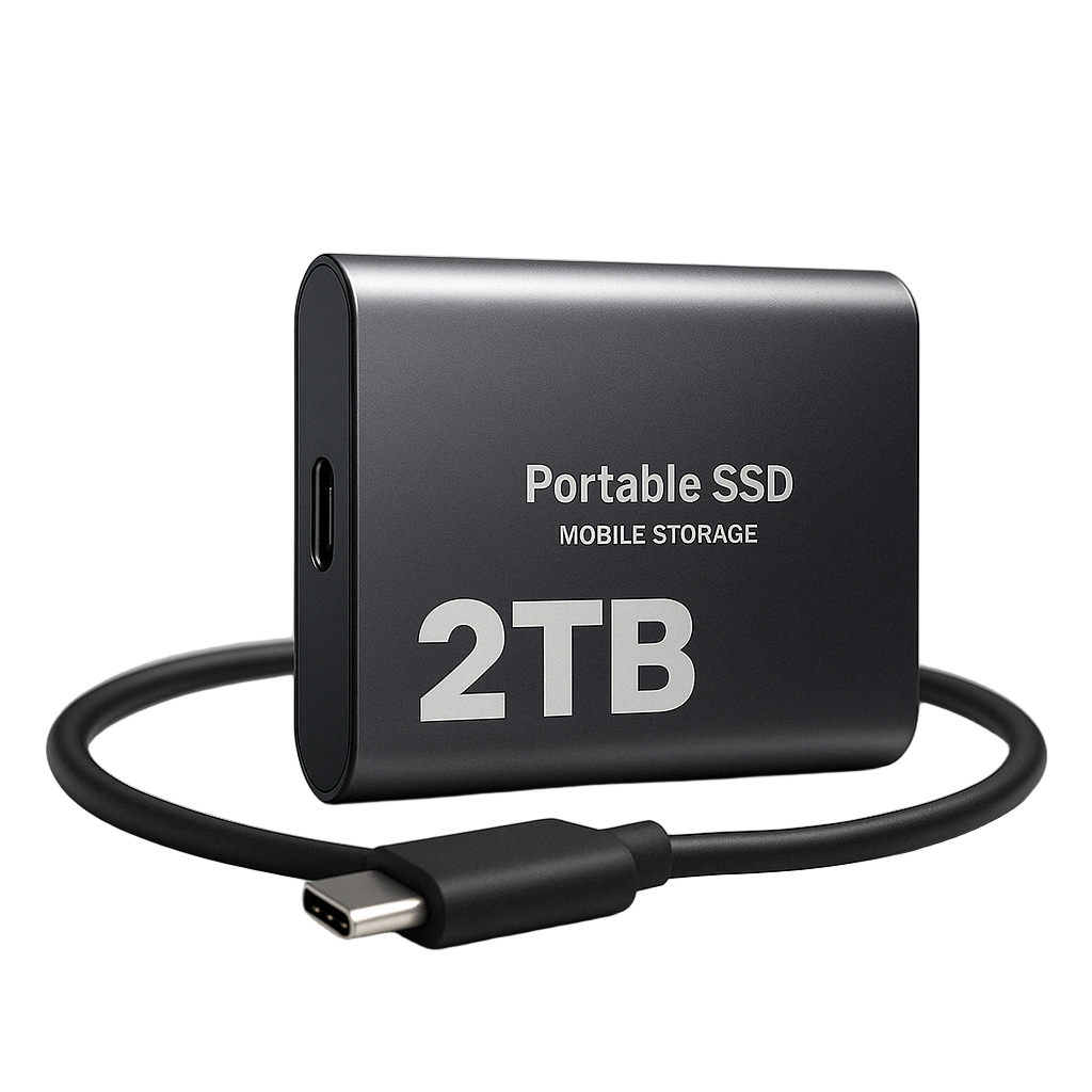 Externe SSD-schijf 2TB compacte opslag voor snelle back-ups laptops desktops USB-C beveiliging hoge snelheid | Sulvida