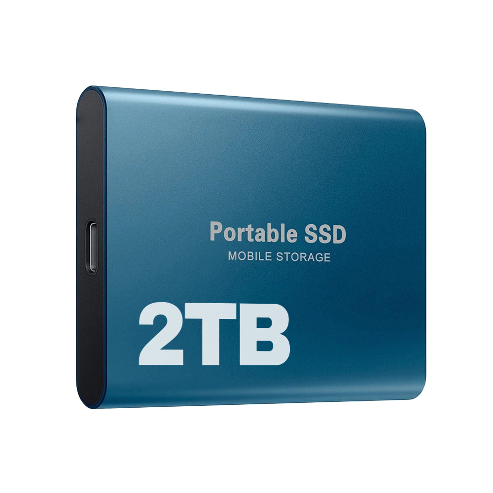 Externe SSD-schijf 2TB compacte opslag voor snelle back-ups laptops desktops USB-C beveiliging hoge snelheid | Sulvida