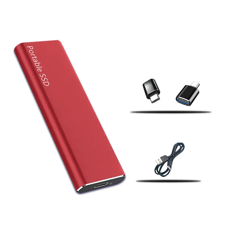 Externe Harde Schijf 4TB USB-C Draagbare Opslag Compact Lichtgewicht Robuuste Behuizing Snelle Overdracht | Sulvida