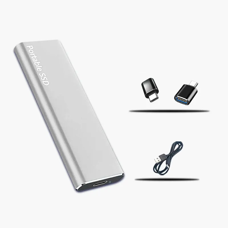 Externe Harde Schijf 4TB USB-C Draagbare Opslag Compact Lichtgewicht Robuuste Behuizing Snelle Overdracht | Sulvida