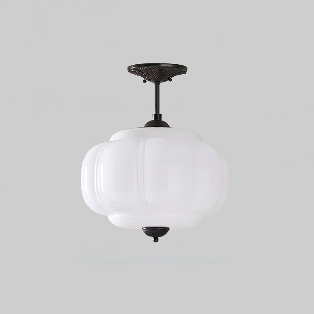 Plafonnier Glas Groen Goud Zwart Wit Badkamer Hal Keuken Slaapkamer Vintage Design Dimbaar E27 Plafondlamp | Sulvida