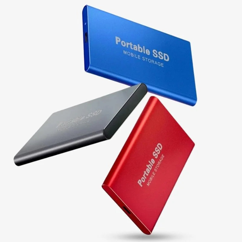Externe SSD Harde Schijf met Ultrasnelle USB 3.1 Datatransfer – Plug & Play Opslagoplossing voor PC en Laptop – Groot Geheugen 500GB tot 4TB | Sulvida