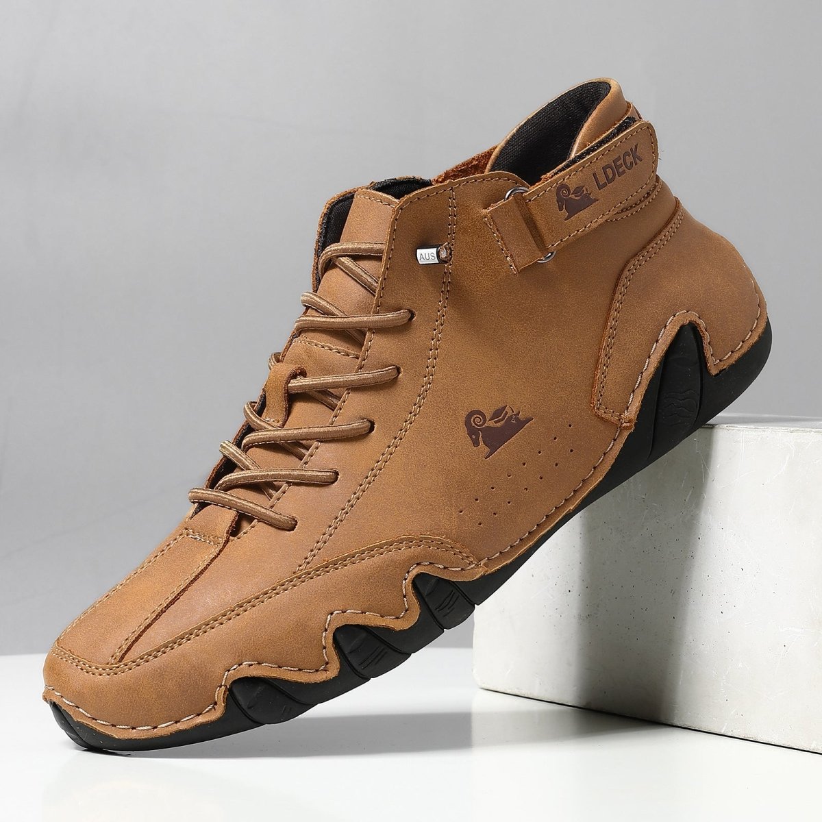 Orthopedische Leren Wandelschoenen Waterdicht Ademend Antislip Comfortabel Dames Heren Voor Dagelijks Gebruik | Sulvida