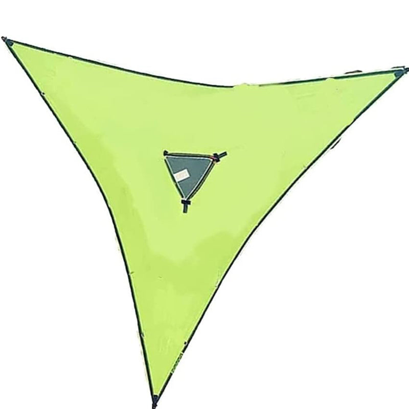 Driepersoons Hangmat met Drie-Punts Ankerophangsysteem voor Camping & Tuin | Natuurlijke Nylon Outdoor | Sulvida