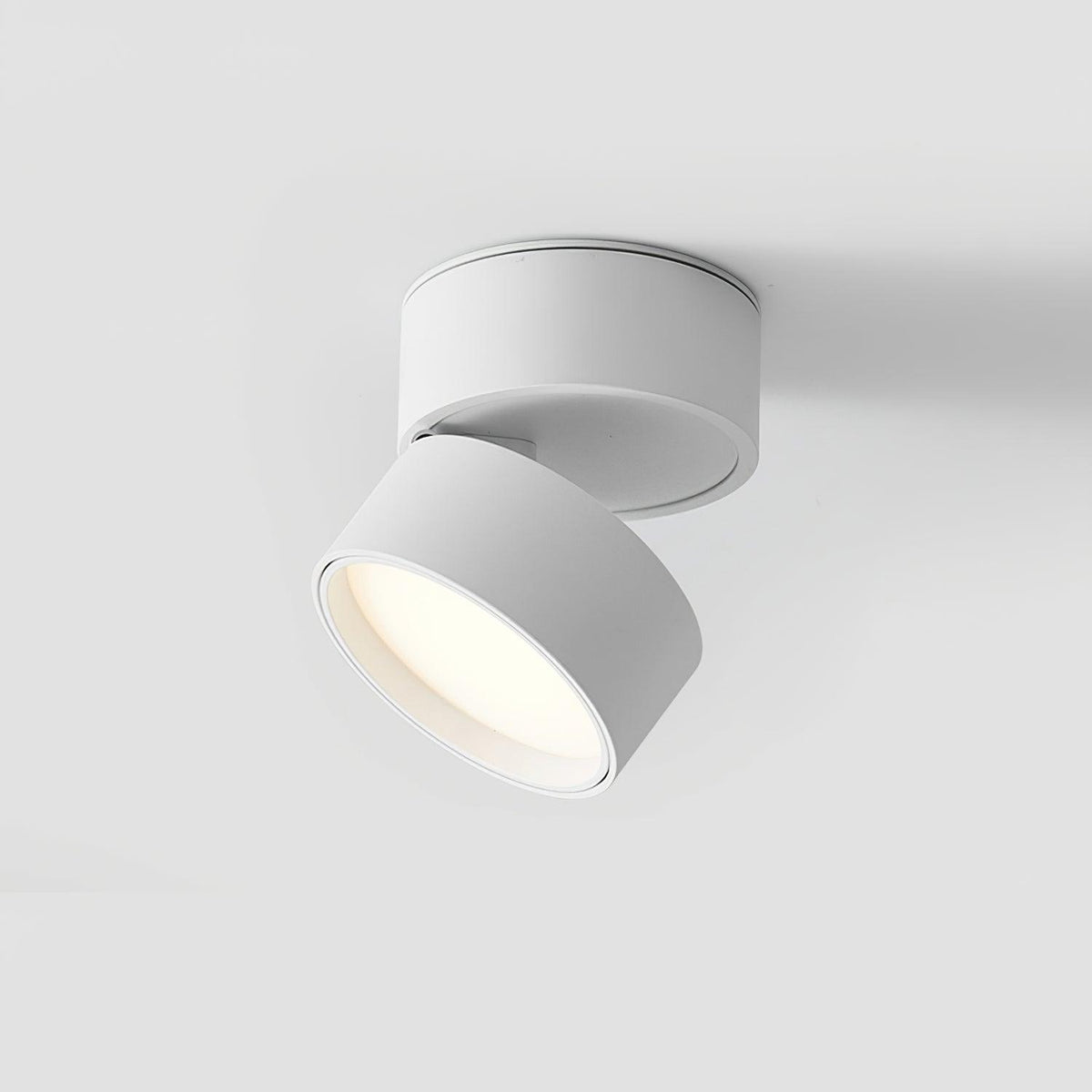 Verstelbare LED Plafondspot Aluminium Warm Wit 3000K Modern Minimalistisch Design Zwart Wit Accentverlichting | Sulvida