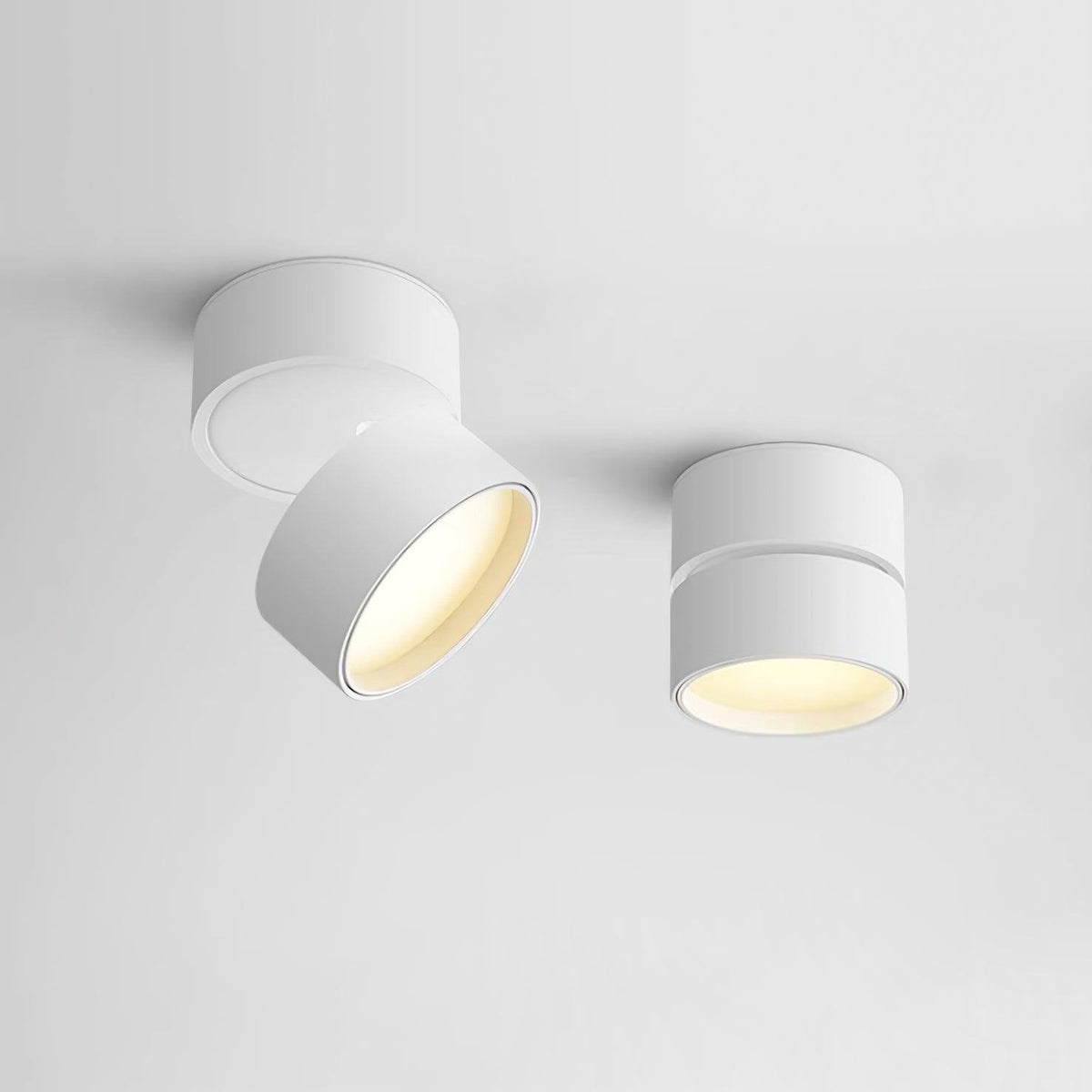 Richtbare plafondspot aluminium warmwit LED spotlight voor woonkamer hal werkruimte accentverlichting | Sulvida