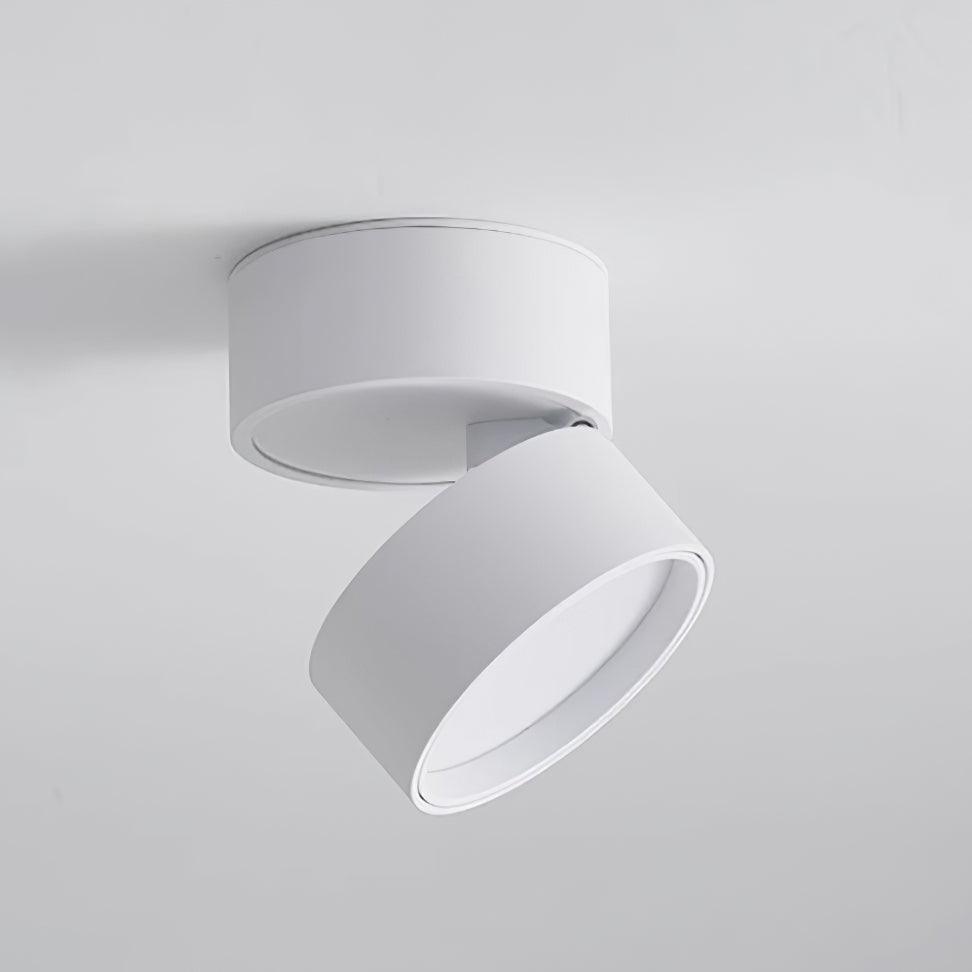Richtbare plafondspot aluminium warmwit LED spotlight voor woonkamer hal werkruimte accentverlichting | Sulvida