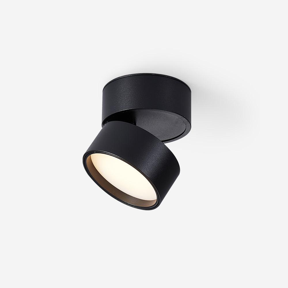 Richtbare plafondspot aluminium warmwit LED spotlight voor woonkamer hal werkruimte accentverlichting | Sulvida