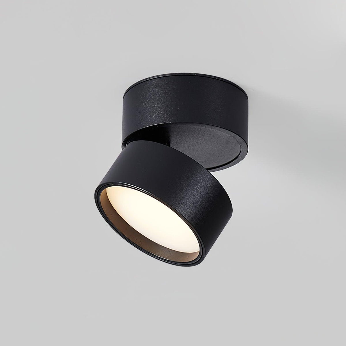 Verstelbare LED Plafondspot Aluminium Warm Wit 3000K Modern Minimalistisch Design Zwart Wit Accentverlichting | Sulvida