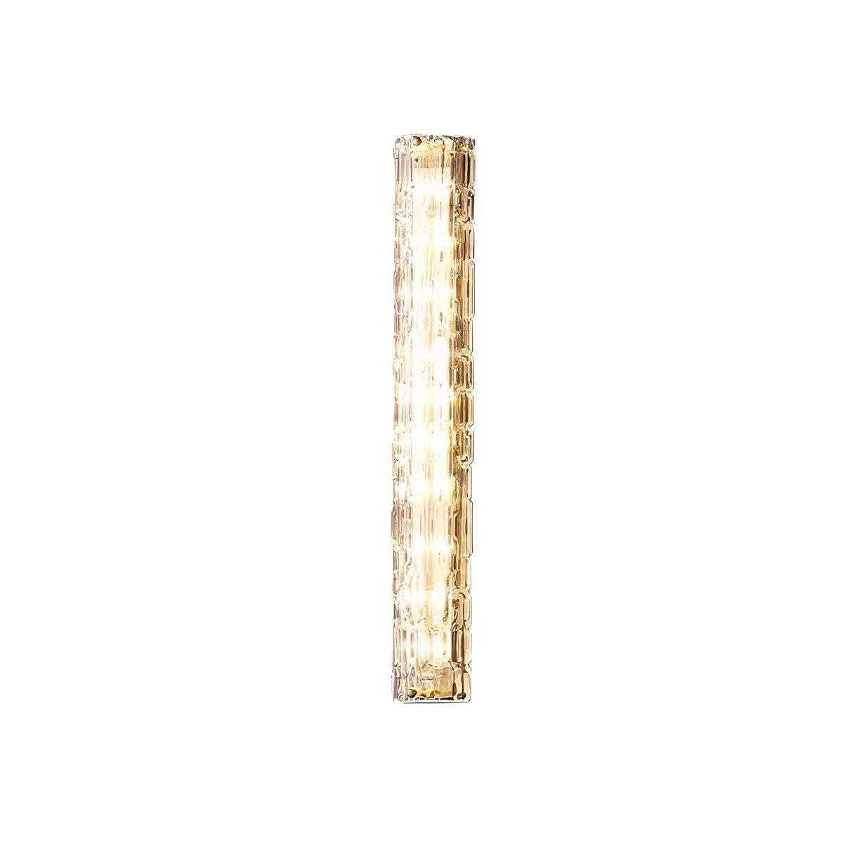 Wandlamp Gouden Messing met Glazen Kap 45-60cm Warm Wit LED Verlichting voor Woonkamer Slaapkamer Hal | Sulvida