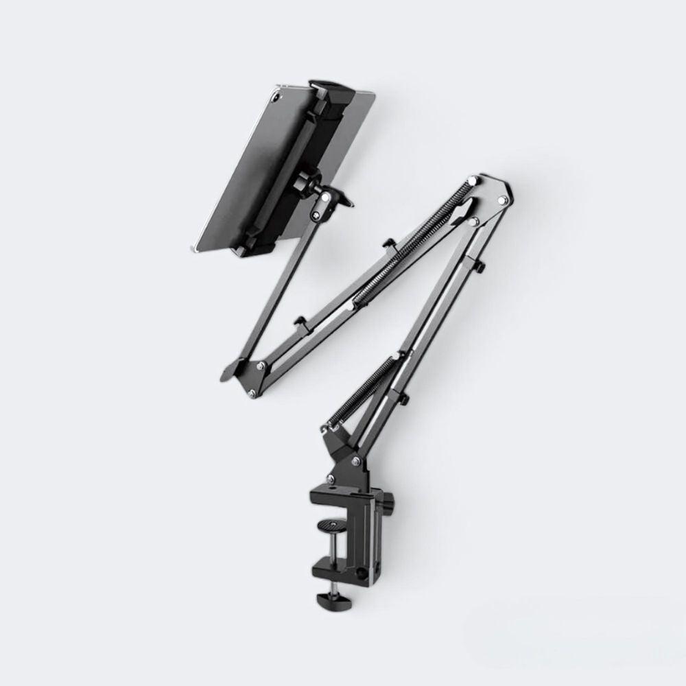 Support de tablette réglable et pivotant à 360°, ergonomique, pour lit, bureau et cuisine, flexible, en aluminium | Sulvida