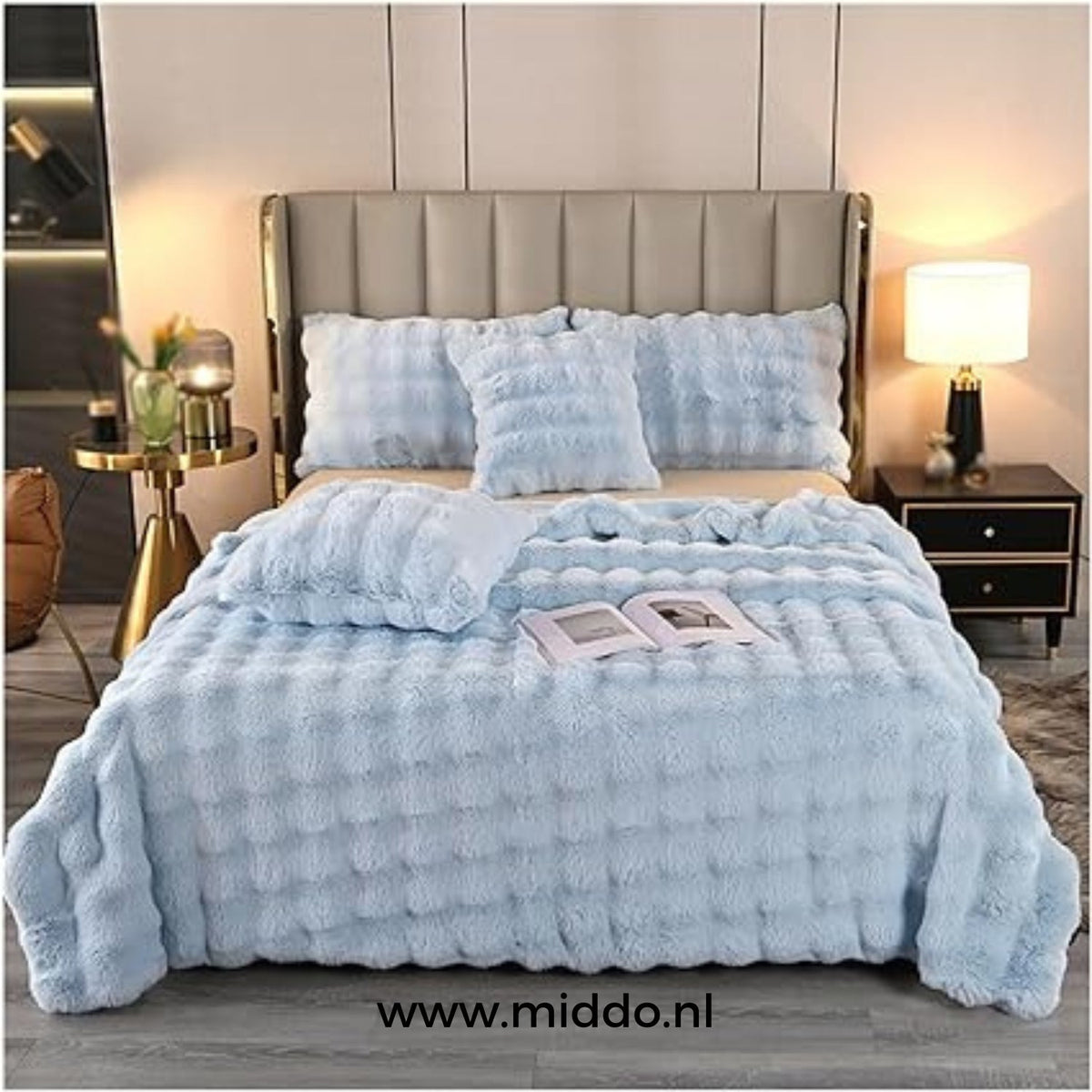 Teddy Plaid Deken Fleece 200x230 Warm Zacht Winterdeken Bed Bank Slaapkamer Woonkamer Knuffeldeken Woondeken | Sulvida