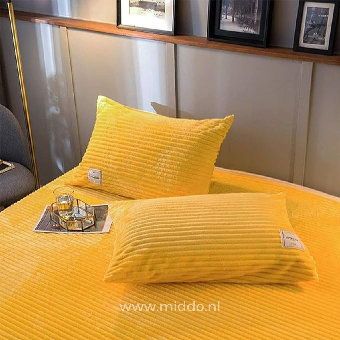Housse de couette en velours corail, polaire douce et chaude, linge de lit d’hiver luxueux, unie, couverture en polaire teddy | Sulvida