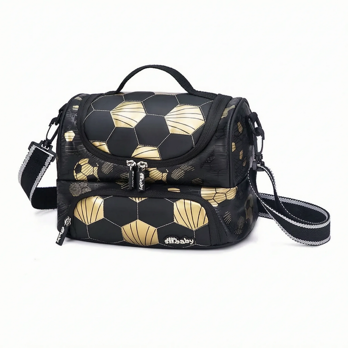 Sac à dos pour enfant à motif de ballon de football - sac d’école sportif avec compartiment ballon 3D, rangement bien pensé et ajustement confortable | Sulvida