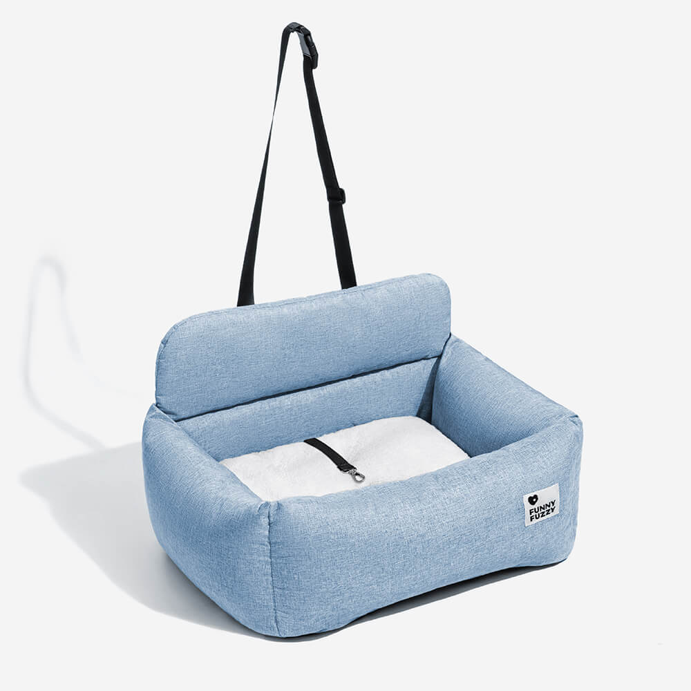 Autostoel Beschermer Hond Canvas PP-Vulling 50-120cm Grijs Kaki Blauw Reis Bolsterkussen Comfort Auto | Sulvida