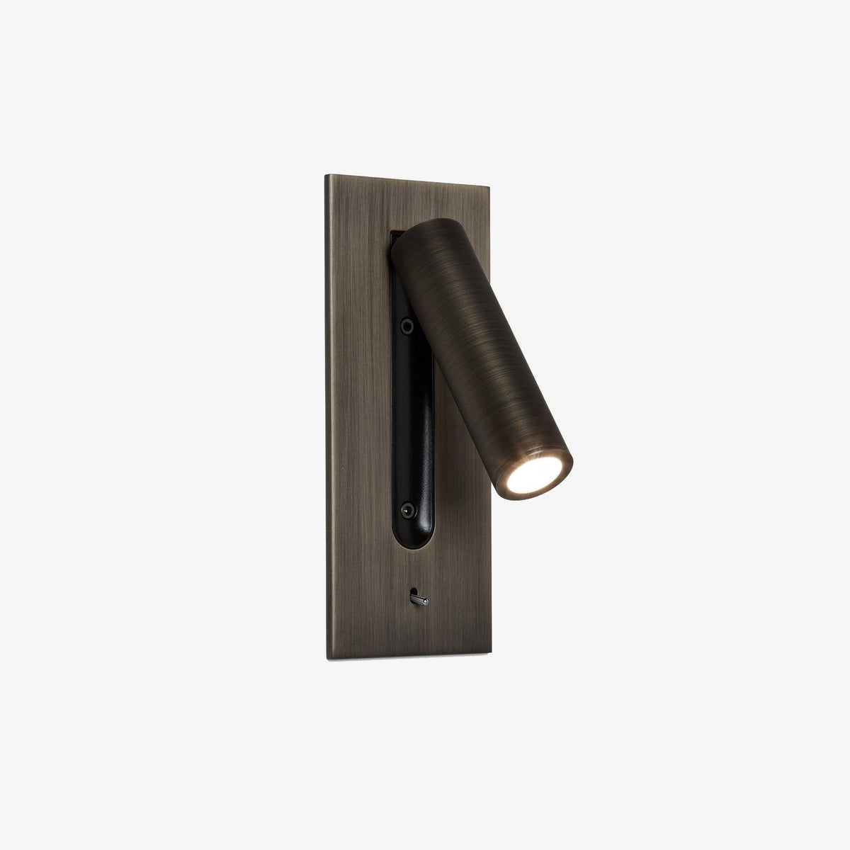 Wandlamp Industrieel Metaal LED Geïntegreerd met Schakelaar Zwart Wit Koper Minimalistisch Design Woonkamer | Sulvida