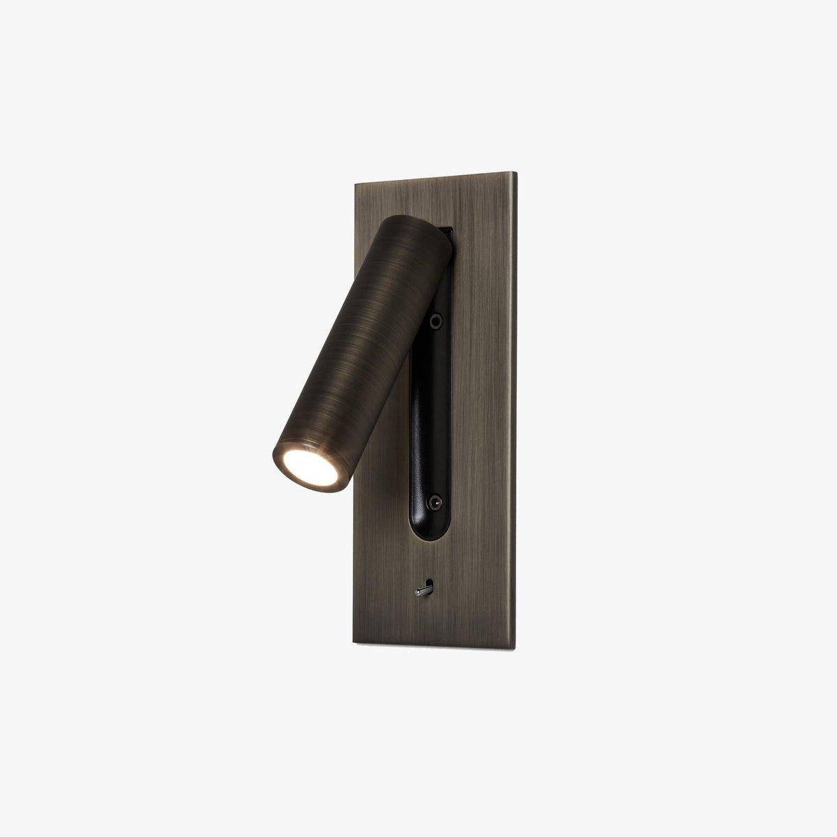 Wandlamp Industrieel Metaal LED Geïntegreerd met Schakelaar Zwart Wit Koper Minimalistisch Design Woonkamer | Sulvida
