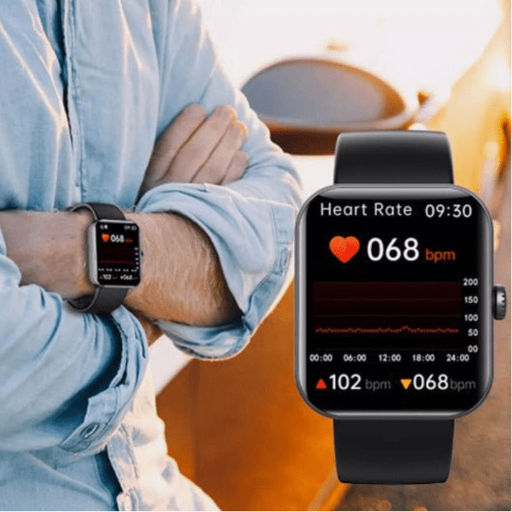Smartwatch Gezondheidsmonitor Bloedsuiker Hartslag Bloeddruk Slaaptracking Waterdicht Fitness Sporthorloge | Sulvida