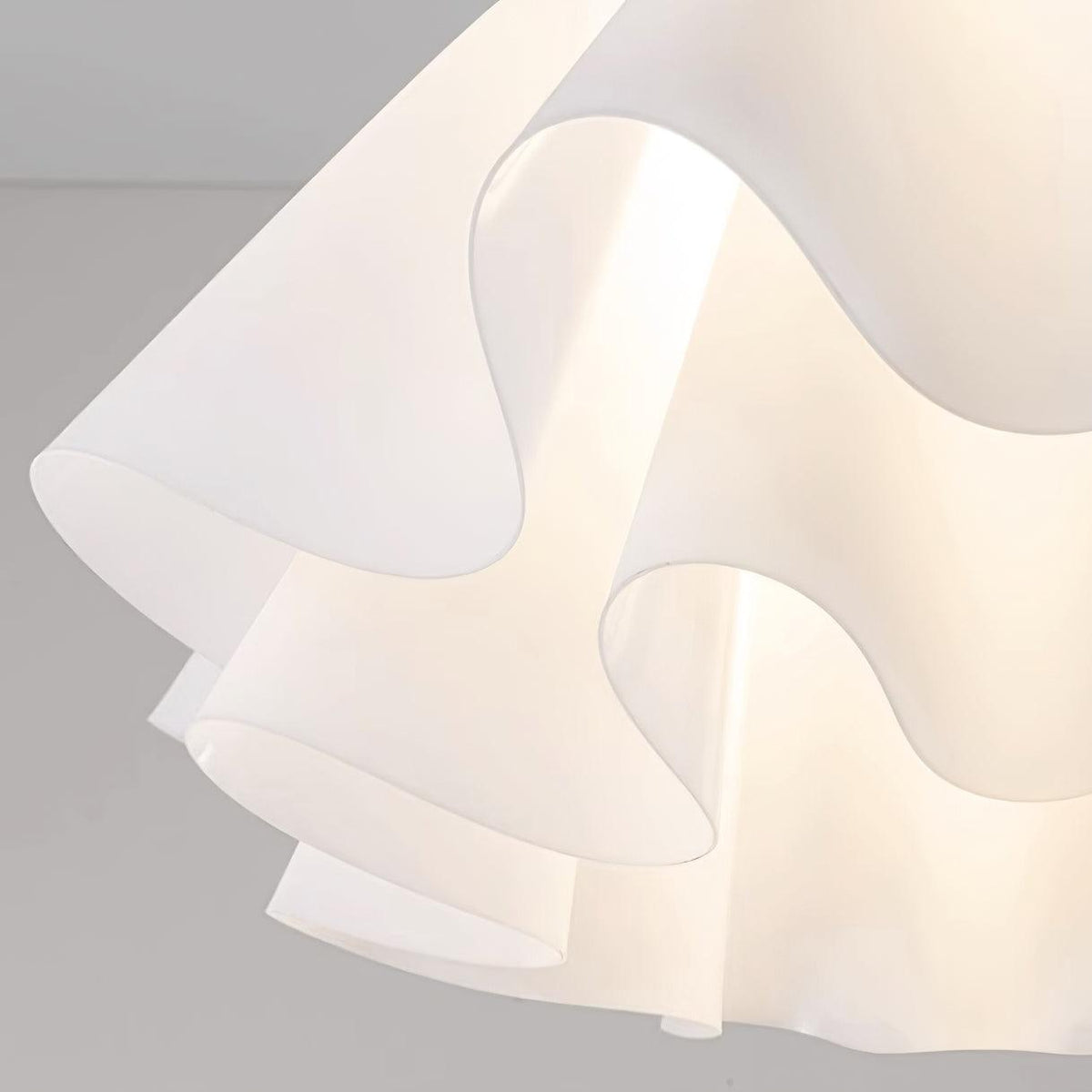 Plafondlamp Bloemvorm Geplisseerd Metaal Acryl Modern Design Woonkamer Eetkamer Slaapkamer E26 E27 Plafondverlichting | Sulvida