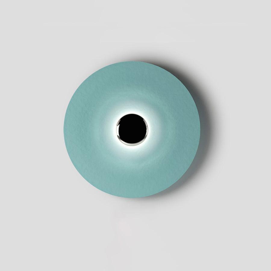 Moderne wandlamp eclips met LED verlichting voor woonkamer slaapkamer hal minimalistisch design rond metaal | Sulvida