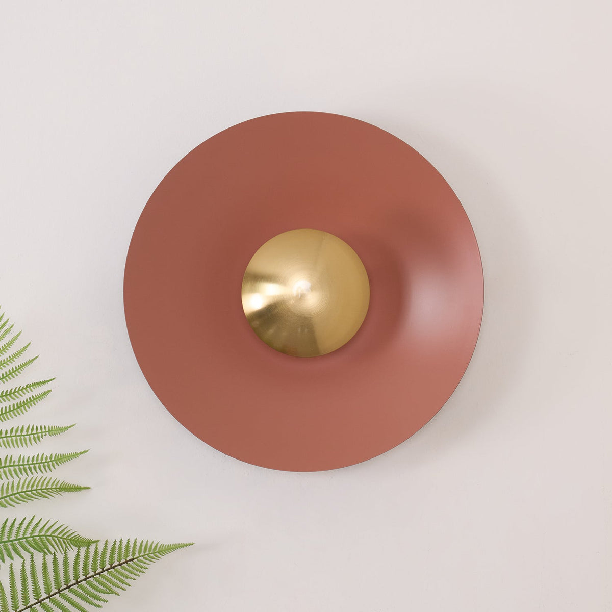 Moderne wandlamp eclips met LED verlichting voor woonkamer slaapkamer hal minimalistisch design rond metaal | Sulvida