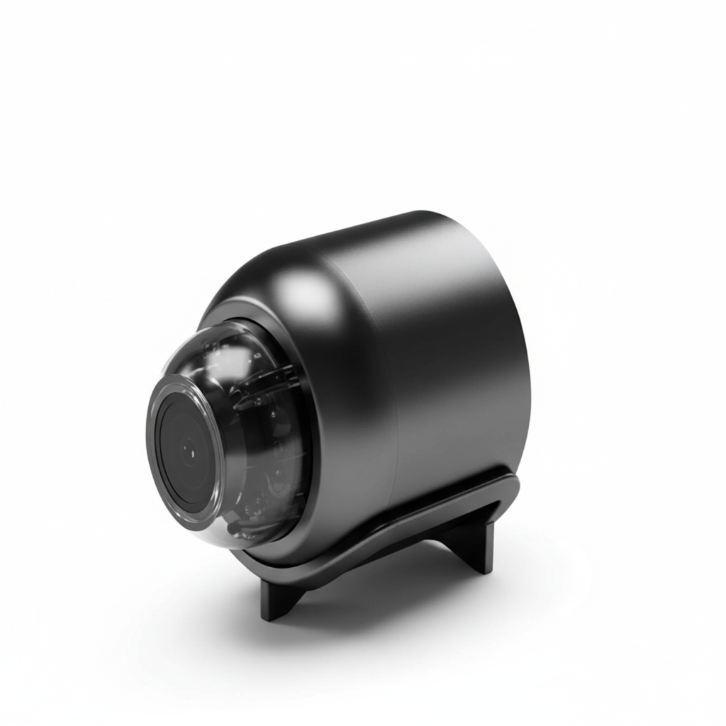 Compacte WiFi-beveiligingscamera 1080P HD met nachtzicht en bewegingsdetectie draadloos voor babyfoon thuis | Sulvida