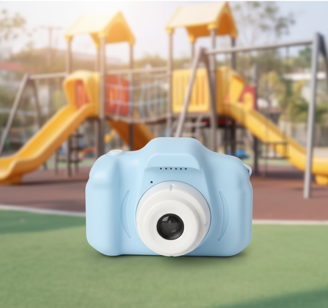 Digitale Kindercamera Robuust ABS-Polycarbonaatbehuizing Foto en Video Creatief Speelgoed voor Jonge Ontdekkers | Sulvida