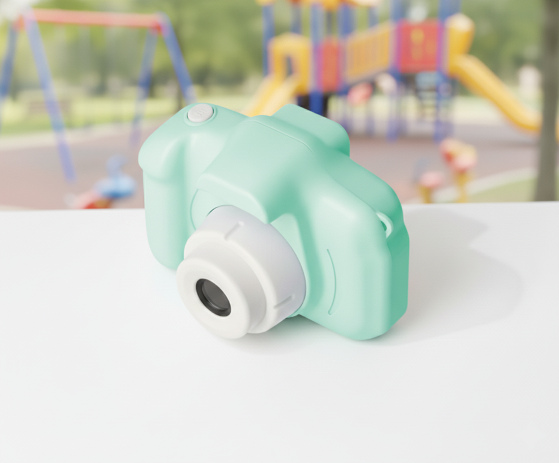 Digitale Kindercamera Robuust ABS-Polycarbonaatbehuizing Foto en Video Creatief Speelgoed voor Jonge Ontdekkers | Sulvida
