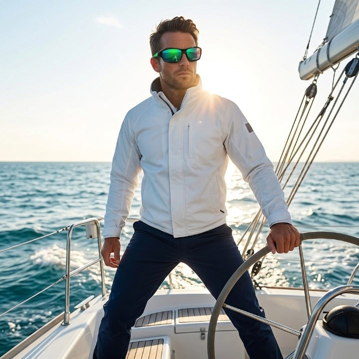 Gepolariseerde zonnebril met UV400-bescherming voor sport outdoor unisex metalen montuur stijlvol design | Sulvida