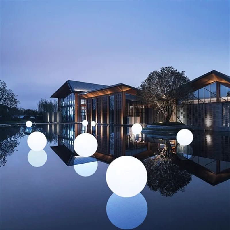 Oplaadbare LED Sfeerbol Lamp Waterdicht 16 Kleuren met Afstandsbediening voor Tuin Terras Binnen en Buiten | Sulvida