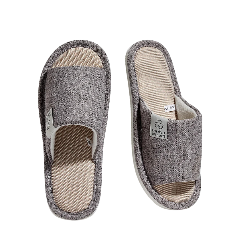Zachte Huisslippers in Luxe Open-Teen Design – Ademend, Antislip & Lichtgewicht voor Ultiem Comfort Binnenshuis – Verkrijgbaar in Koffie, Grijs, Blauw & Geel – Maat 36-45 | Sulvida