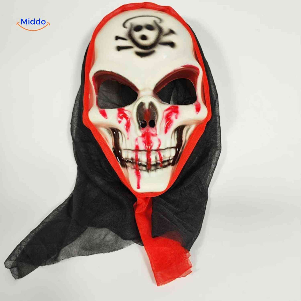 Magere Hein Verkleedset Met Cape Schedel Masker Handschoenen en Zeis Voor Halloween Feesten Carnaval | Sulvida