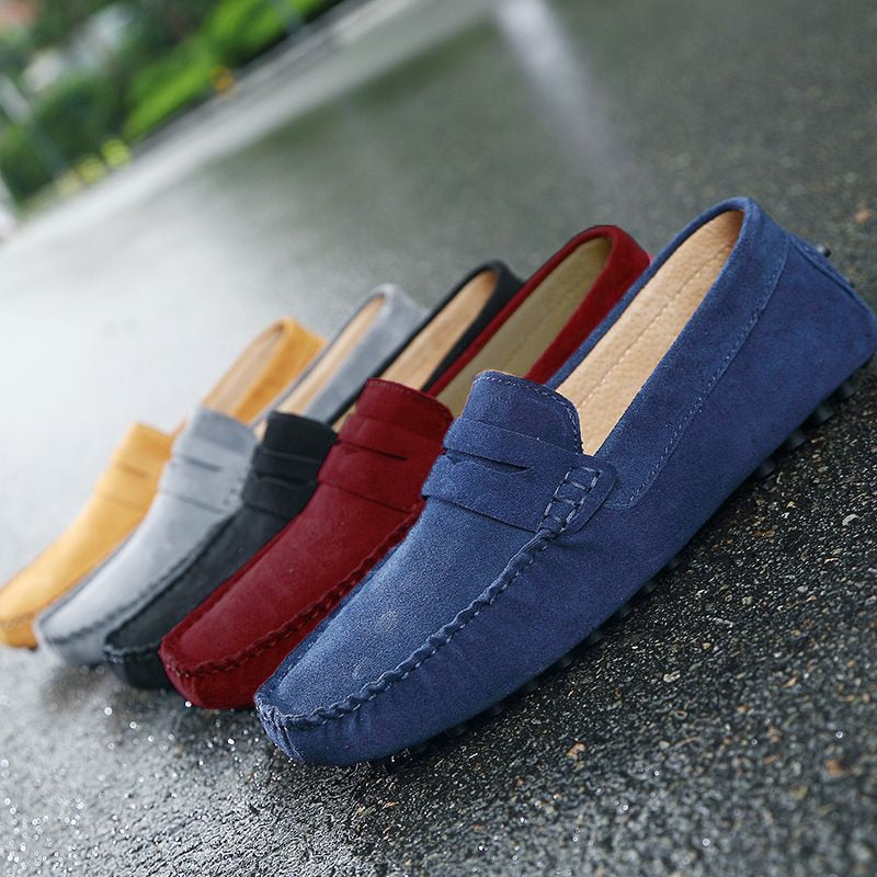 Suède loafers voor heren met moderne casual stijl en comfortabel design voor dagelijks gebruik | Sulvida