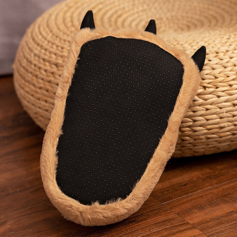 Berenpoot Sloffen Pluche Huisslippers Warm Comfortabel Antislip Unisex Pantoffels voor Binnen Herfst Winter | Sulvida