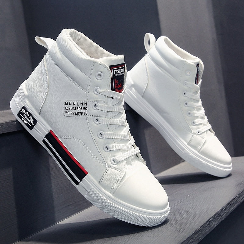 Heren Sneakers Hoge Schoenen met Trendy Ontwerp en Comfortabele Pasvorm voor Herfst en Winter Casual Stijl | Sulvida