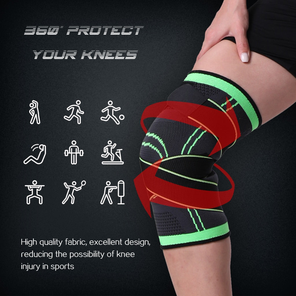 Compressie Kniebrace met 360° Ondersteuning voor Sport en Herstel | Sulvida