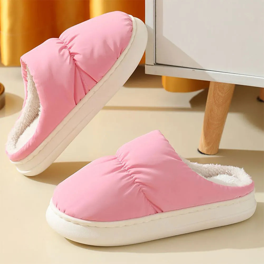 Verwarmde USB Pantoffels Elektrische Voetenwarmer Pluche Sloffen Huisschoenen Grijs Roze Rozerood Winter | Sulvida