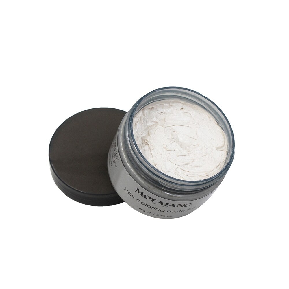 Uitwasbare Haarkleurwax 120g Tijdelijke Haarverf Styling Gel Waterbasis Plantextracten Meerdere Kleuren | Sulvida