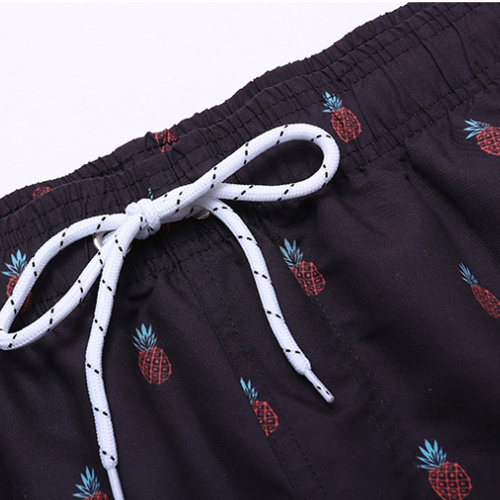 Heren Zwemshort met Tropisch Print en Verstelbaar Koord – Sneldrogende Strandbroek in 9 Varianten voor Zomer en Vakantie | Sulvida