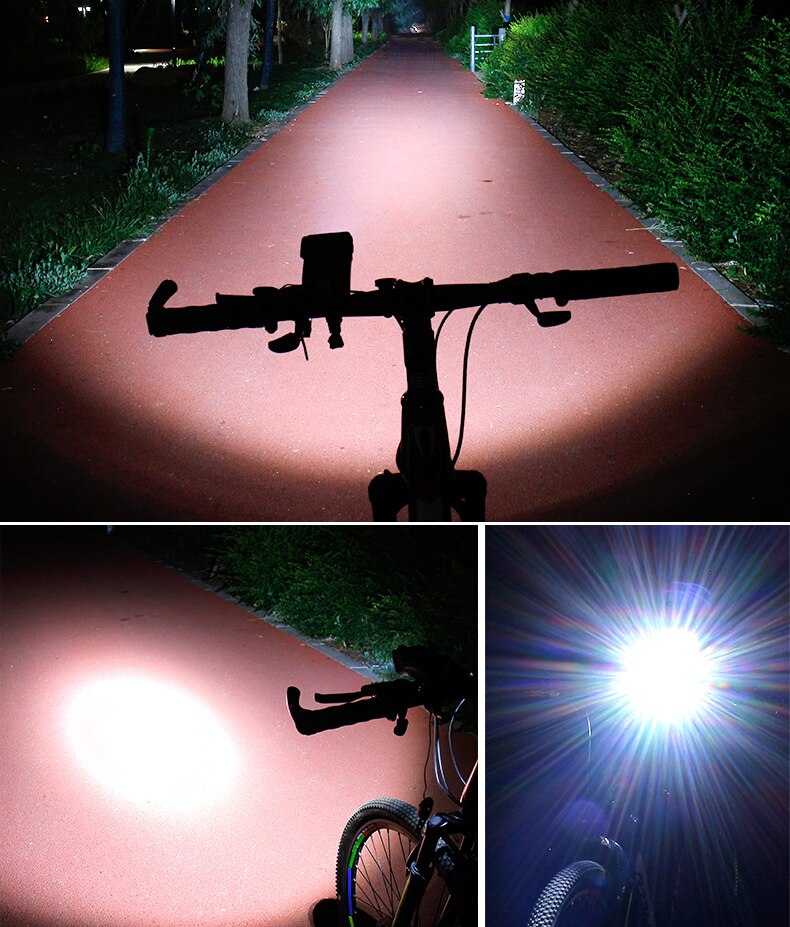 4-in-1 Multifunctionele Fietsstuurhouder met Powerbank, LED-Verlichting en Claxon voor Veilig Fietsen en Smartphone Opladen | Sulvida