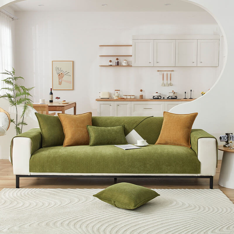 Chenille Bankhoes voor Huisdieren Beschermend Waterafstotend Antislip Bank Sofa Cover Meerdere Maten | Sulvida