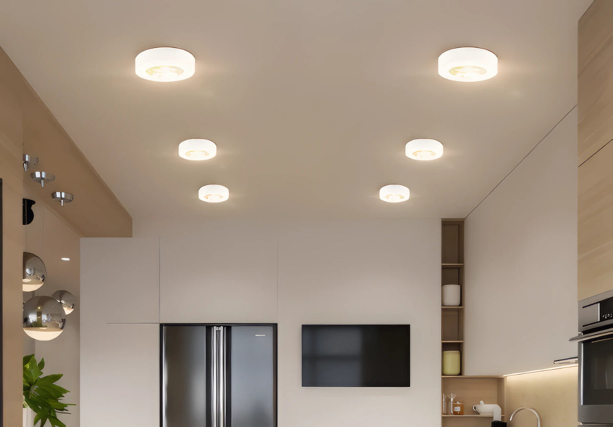 Inbouwspot ultradun met LED verlichting energiezuinig plafond modern strak design licht aluminium wit zwart goud | Sulvida