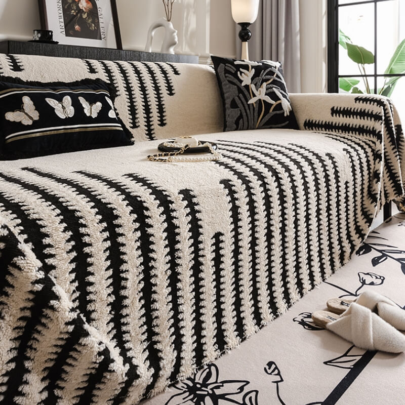 Beschermhoes Bank Pluche Huisdieren Wasbaar Antislip Afneembaar Meubelbeschermer Woonkamer Sofa 180x180cm | Sulvida