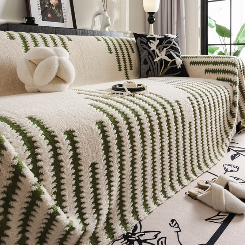 Beschermhoes Bank Pluche Huisdieren Wasbaar Antislip Afneembaar Meubelbeschermer Woonkamer Sofa 180x180cm | Sulvida