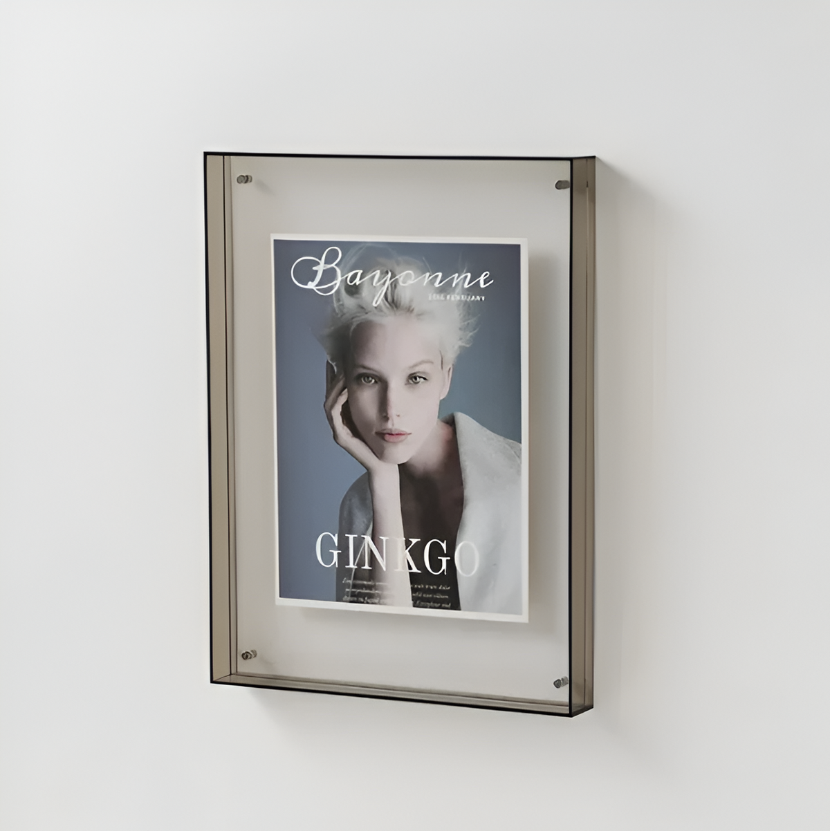 Transparante Acryl Fotolijst Stijlvol Minimalistisch Design Horizontaal Verticaal Modern Interieur Kantoor | Sulvida