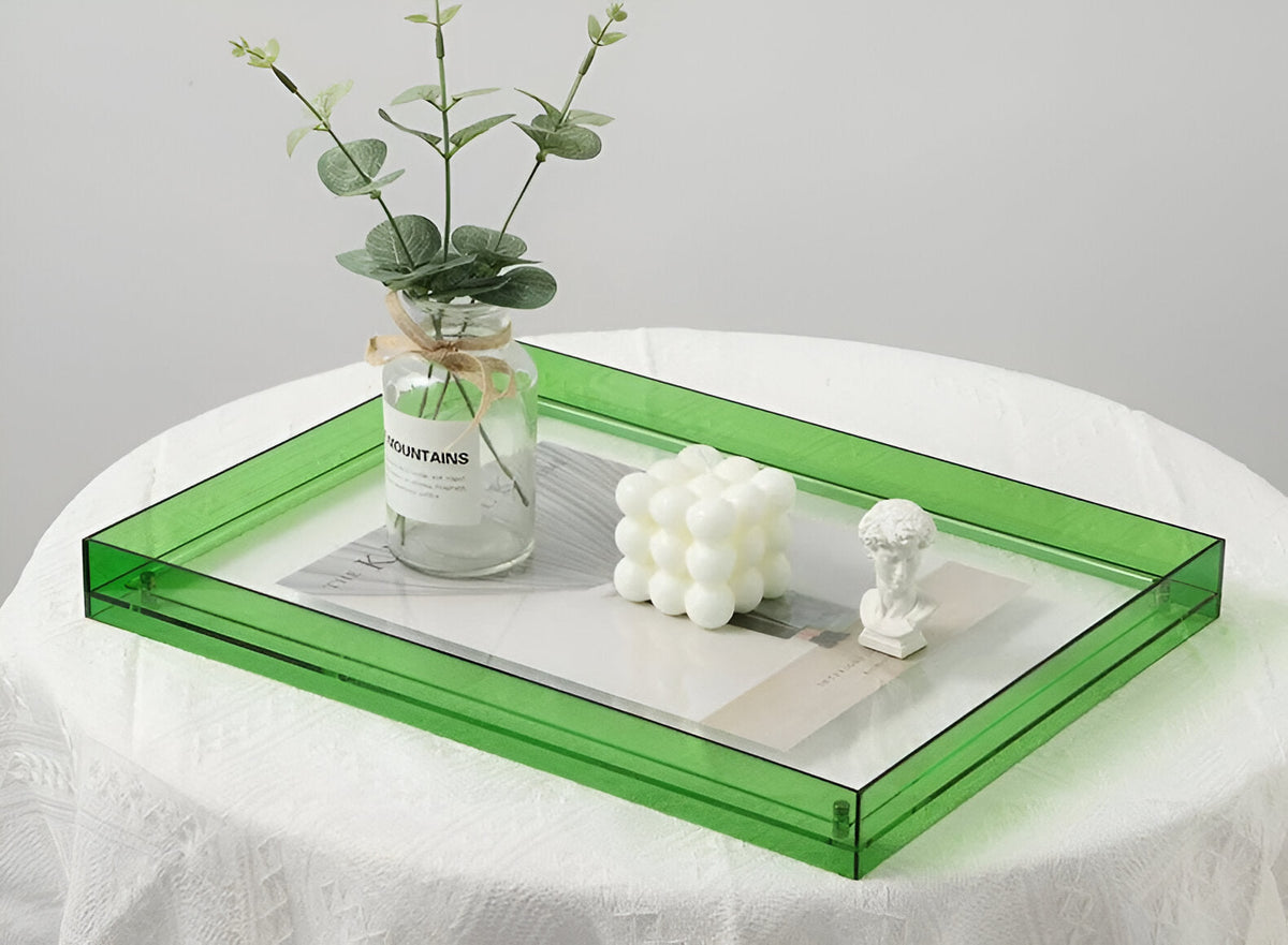 Zwevende fotolijst acryl transparant staand wandmontage minimalistisch design bureau plank moderne woonkamer | Sulvida