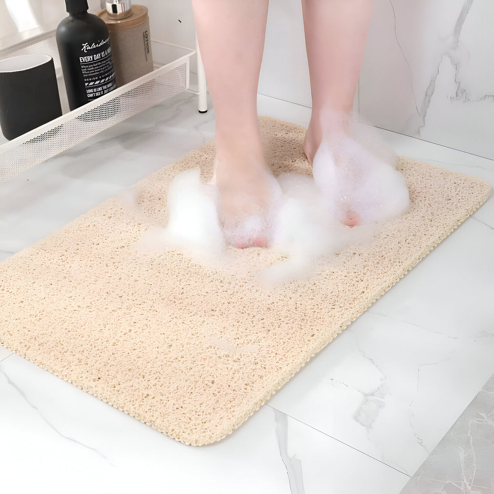 Antislip Badmat Kunststof Zacht Comfortabel Douchemat Extra Grip Sneldrogend Schimmelbestendig 40×60 50×80 cm | Sulvida