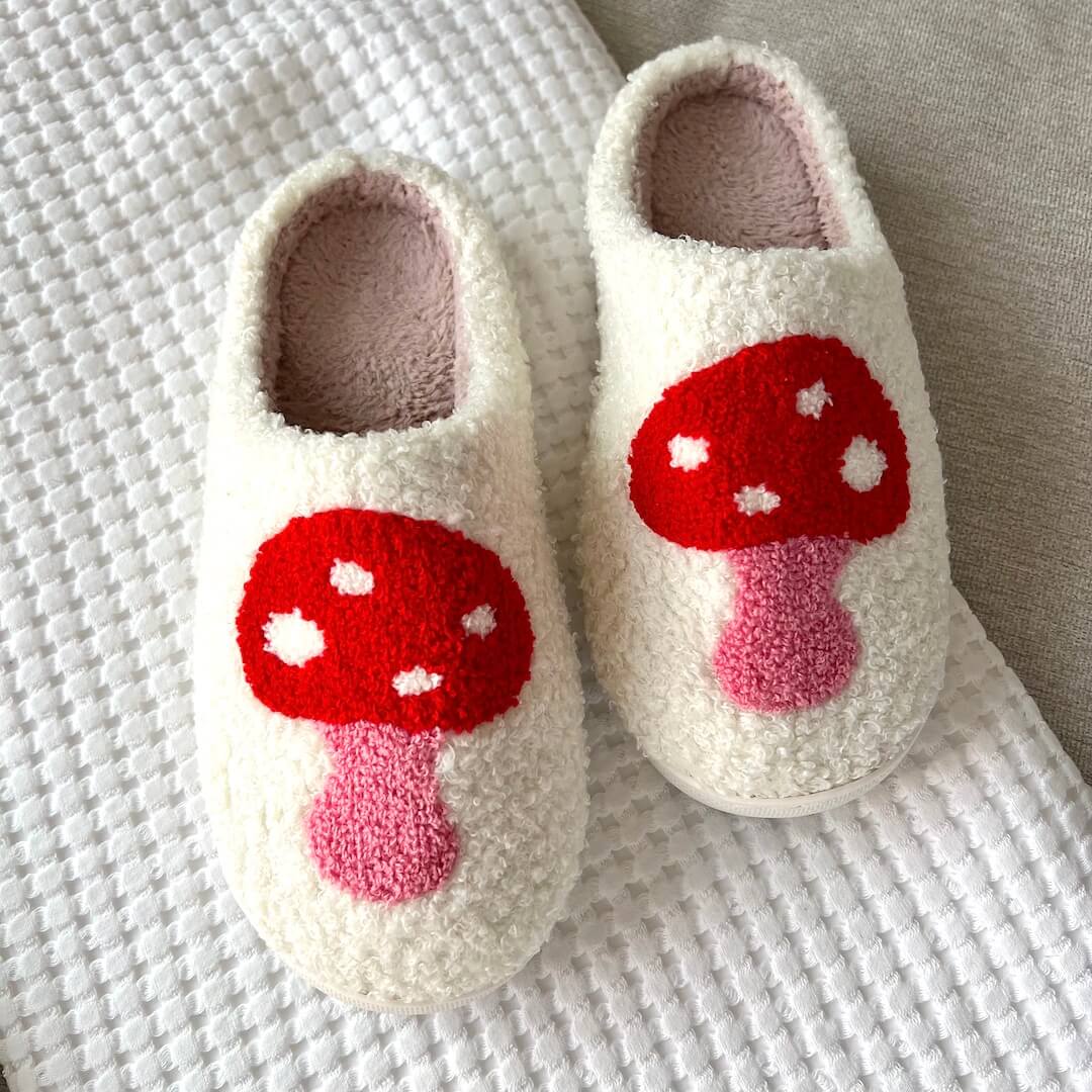 Hartjes Pantoffels Wit Superzacht Comfortabel met Antislip Zolen Perfect voor Binnen Winter Herfst Warm | Sulvida