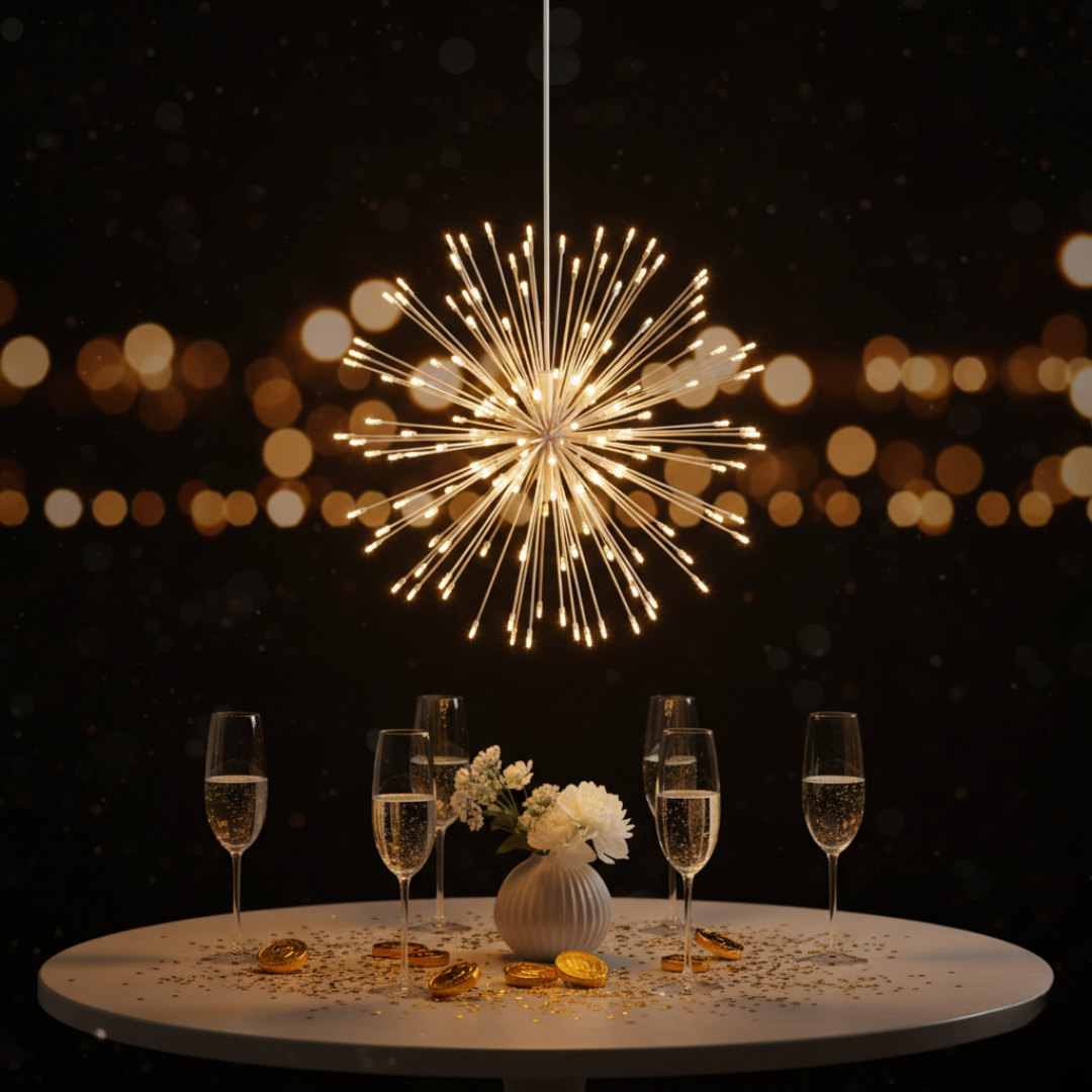 Decoratieve Hanglamp op Zonne-energie Buitenverlichting LED Lichteffecten Feest Tuin Terras Sfeerverlichting | Sulvida